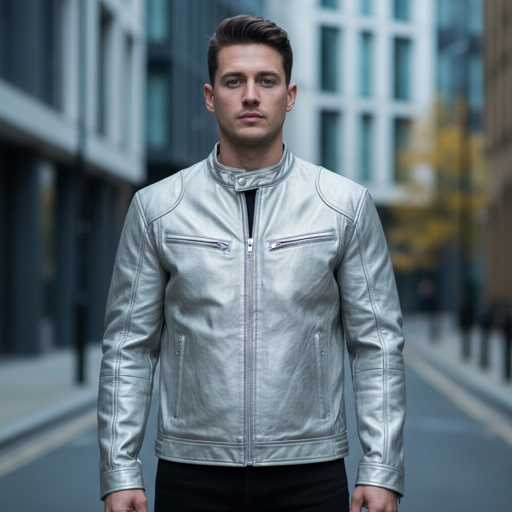 Sena – Men’s Biker Jacket | Vegan Leather, Casual Fit 5