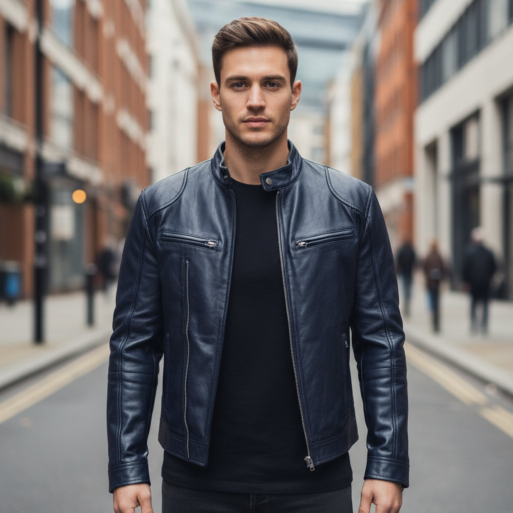 Sena – Men’s Biker Jacket | Vegan Leather, Casual Fit 9