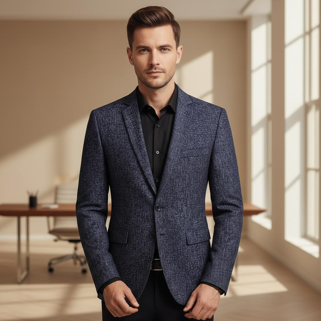 Sena – Men’s Blazer Jacket | Modern Fit Polyester Blend, Timeless Design 9