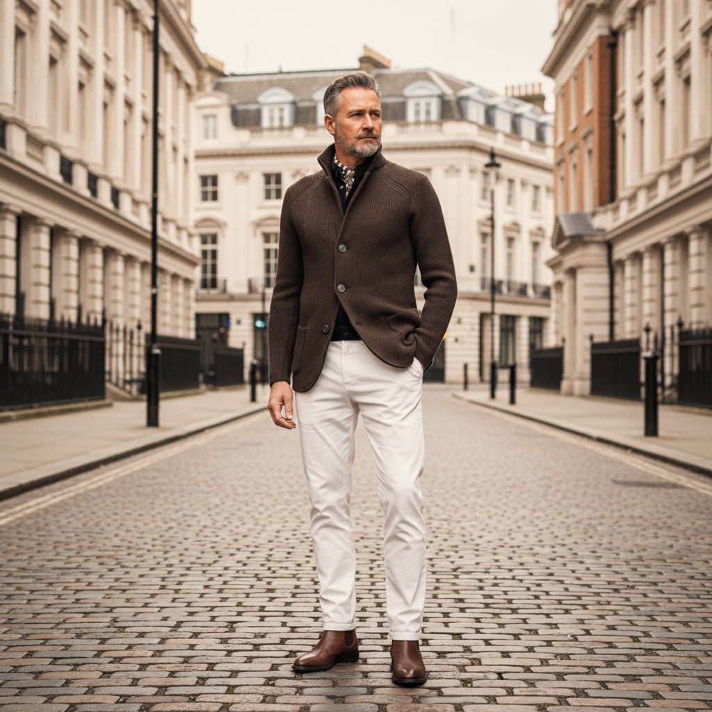 Sena – Men’s Cardigan | Soft Knit, Classic Fit, Practical Pockets 6