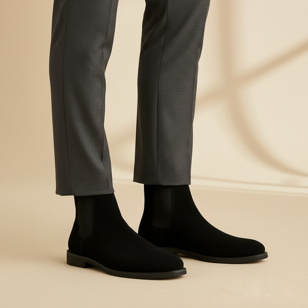 Sena – Men’s Chelsea Boots | Premium Suede, Slip-On Design, Versatile Style 6