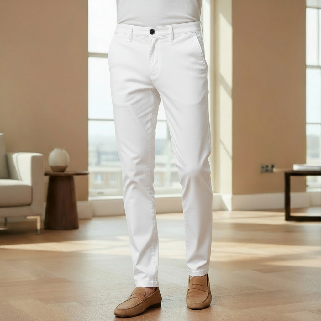 Sena – Men’s Chino Pants | Durable Fabric, Slim Fit, Classic Khaki Design