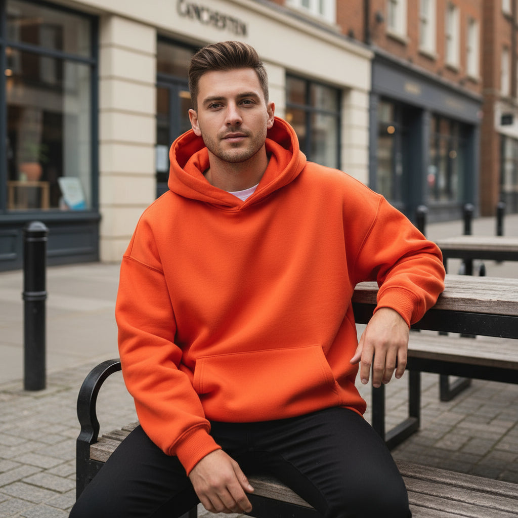 Sena – Men’s Hoodie | Thick Fleece, Oversized Fit 7