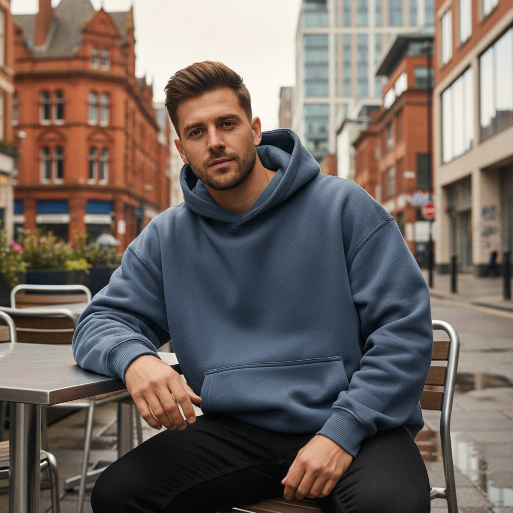 Sena – Men’s Hoodie | Thick Fleece, Oversized Fit 9