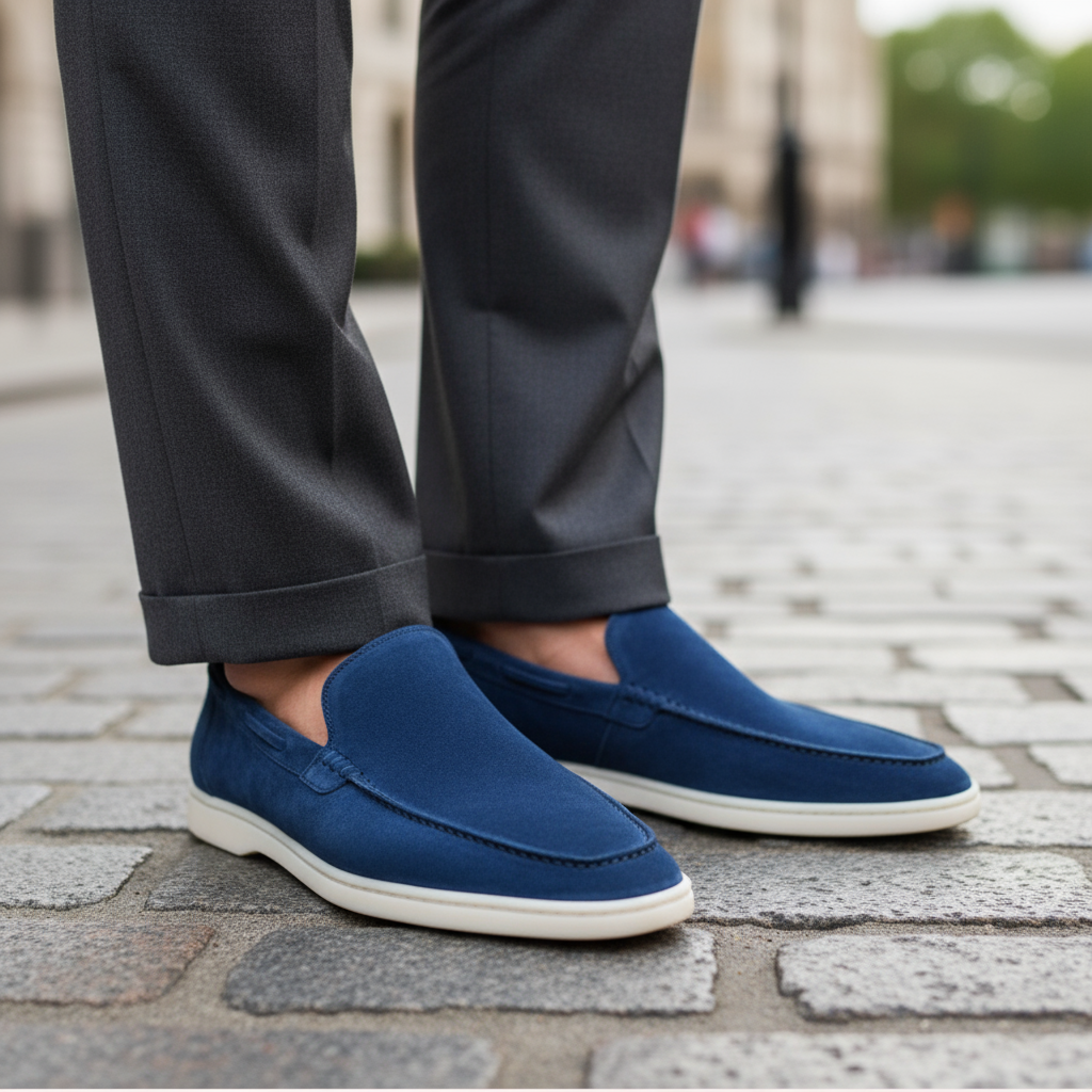 Sena – Men’s Loafers | Soft Suede, Slip-On Design 2