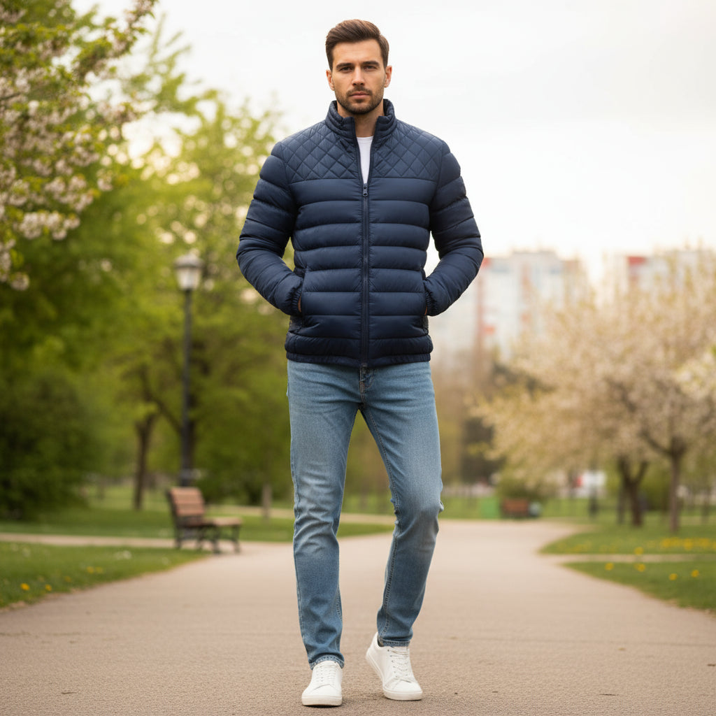 Sena – Men’s Puffer Jacket | Waterproof Padded, Casual Fit 0