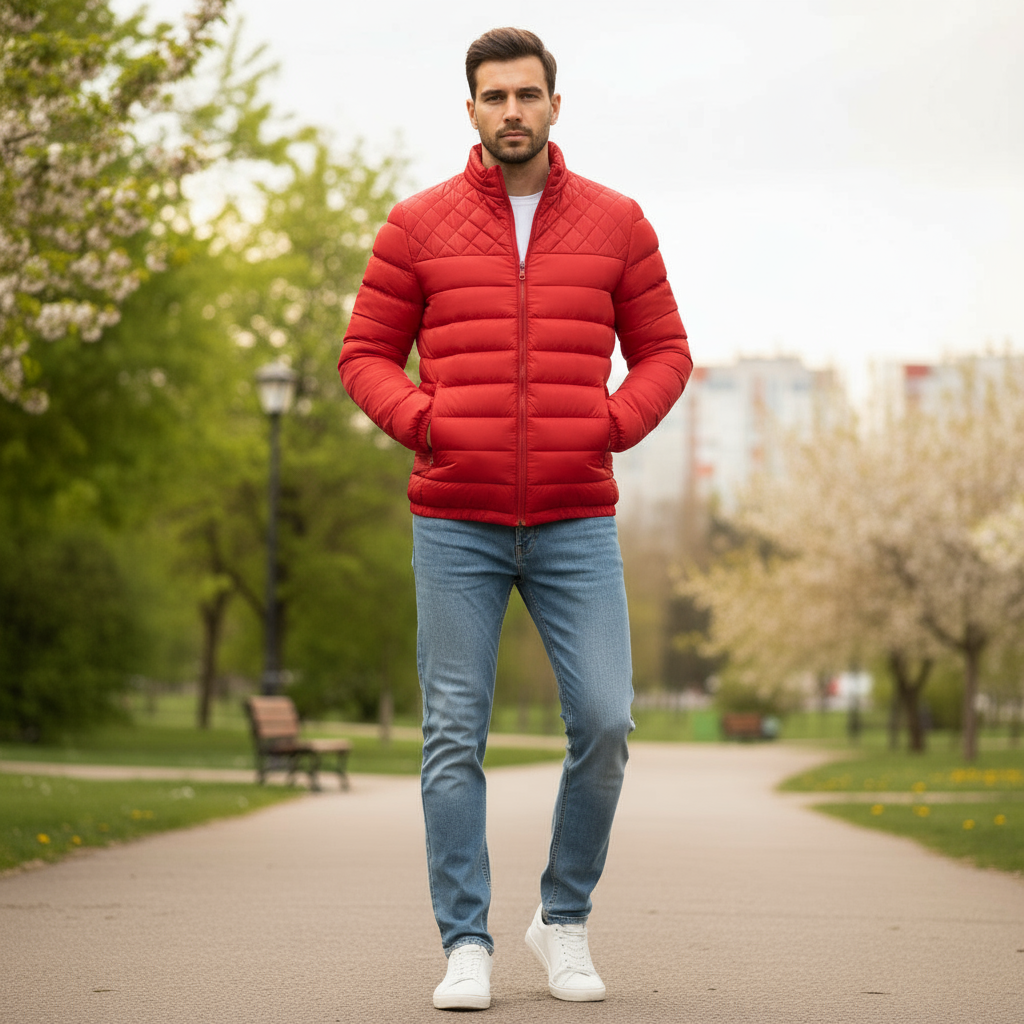 Sena – Men’s Puffer Jacket | Waterproof Padded, Casual Fit