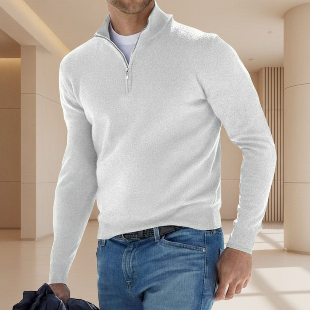 Sena – Men’s Pullover | Soft Cotton Blend, V-Neck Regular Fit 5