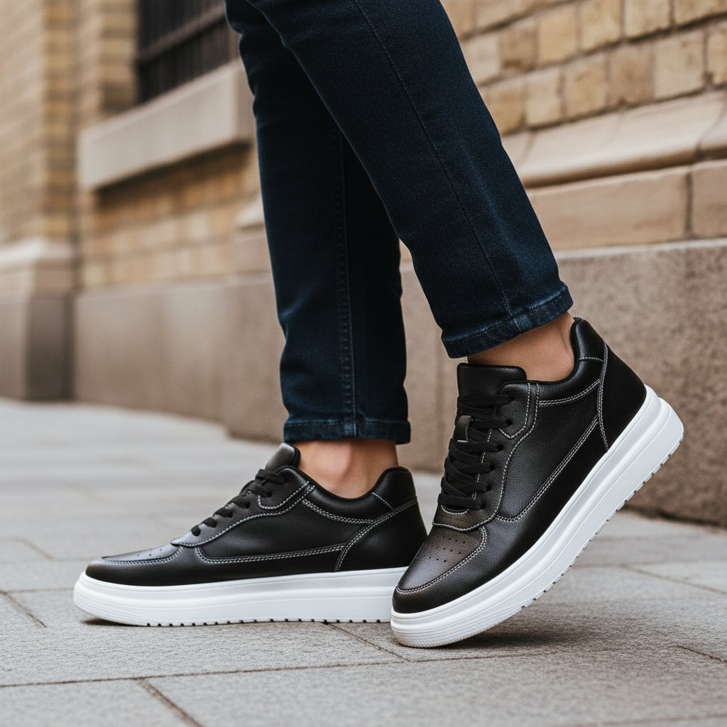Sena – Men’s Sneakers | Hidden Elevation, Minimalist Design, Comfortable Insole 4