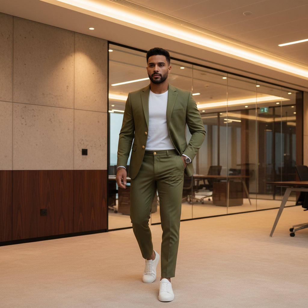 Sena – Men’s Suit | Classic Blazer and Trouser Set, Comfortable Fit 0