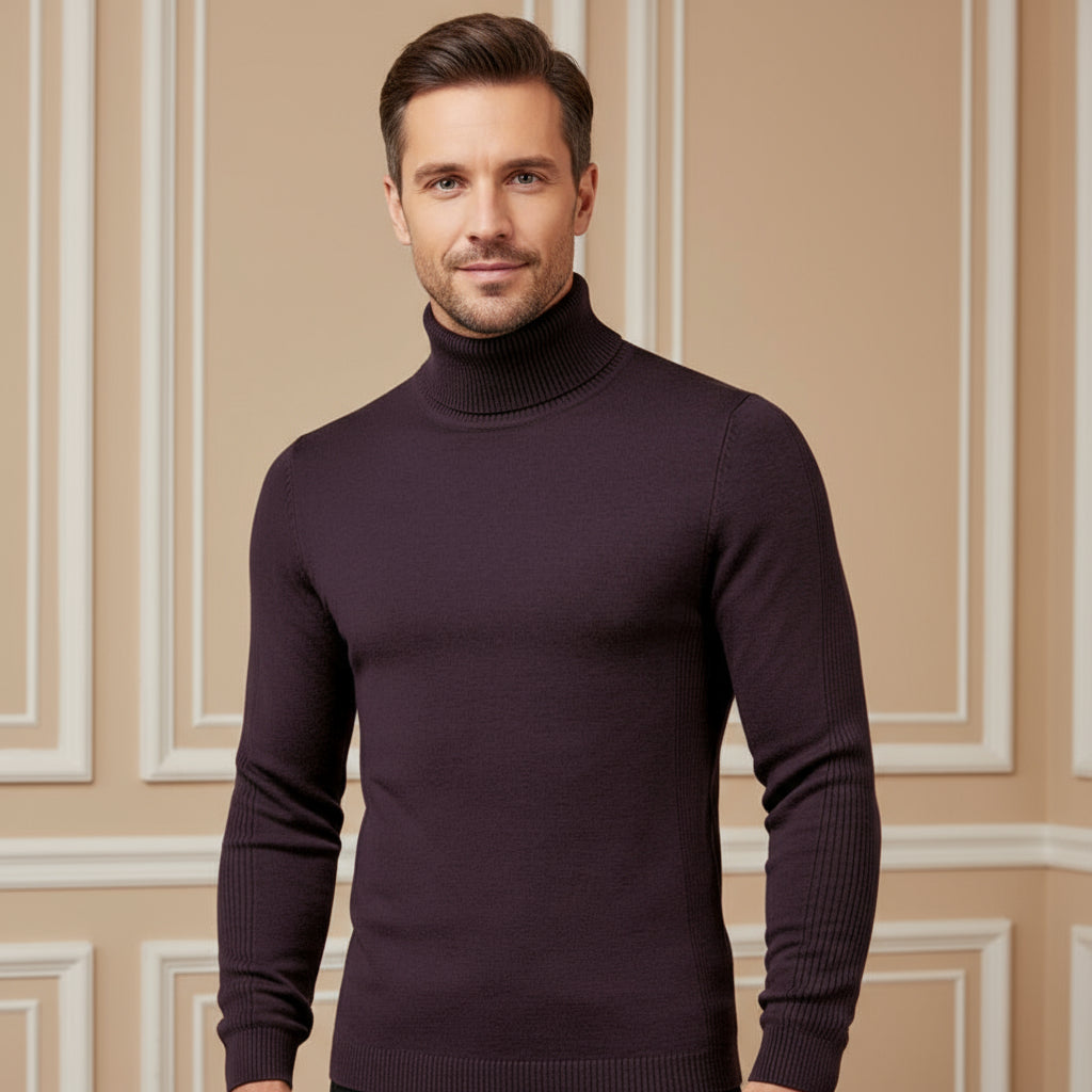 Sena – Men’s Turtleneck Sweater | Soft Fabric, Comfortable Fit 10