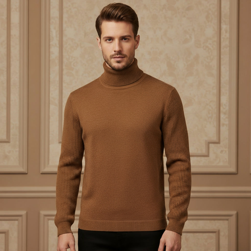 Sena – Men’s Turtleneck Sweater | Soft Fabric, Comfortable Fit 11