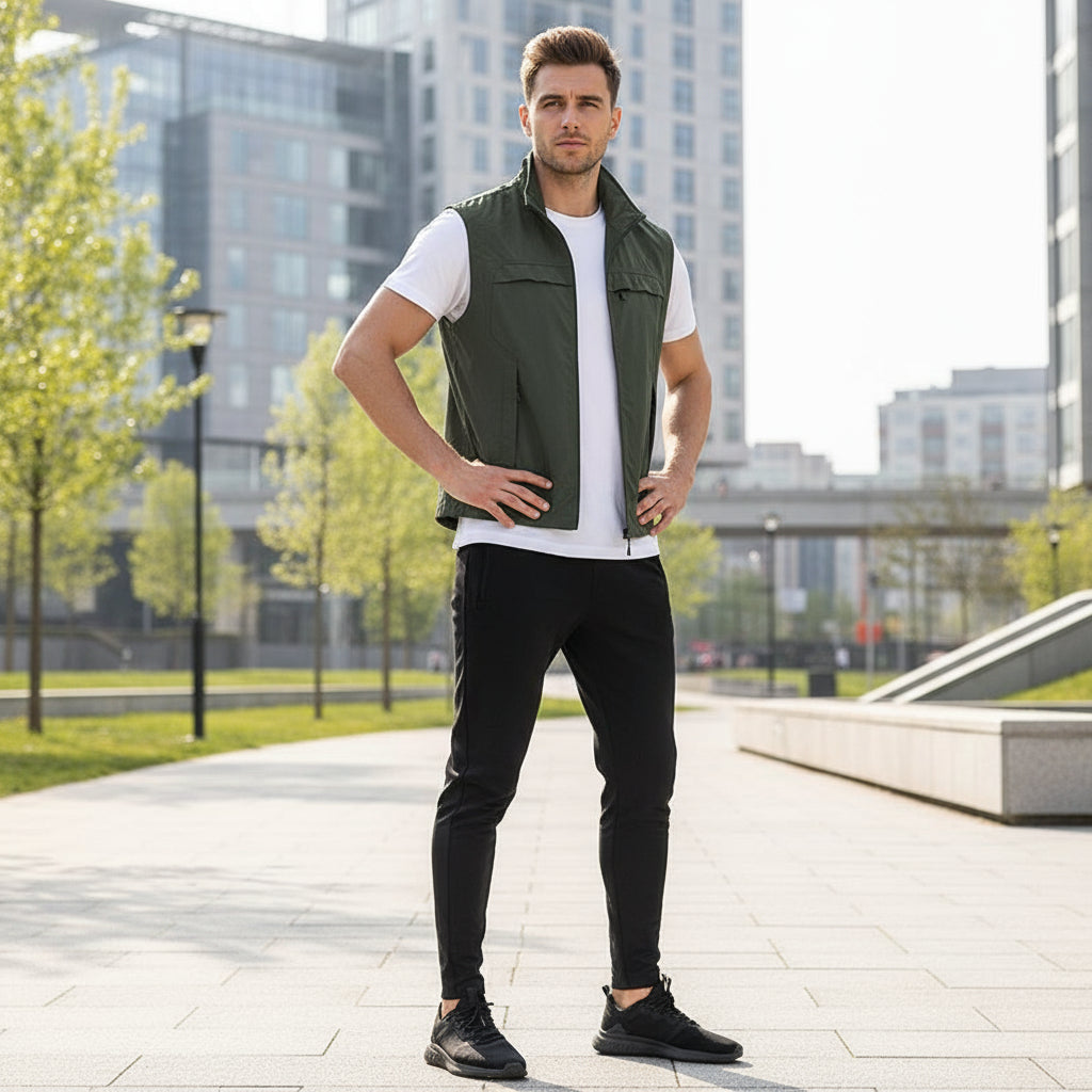 Sena – Men’s Vest | Breathable Quick-Drying Fabric, Sleeveless Design 4