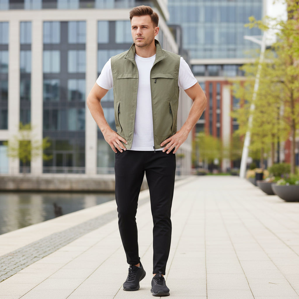 Sena – Men’s Vest | Breathable Quick-Drying Fabric, Sleeveless Design 5