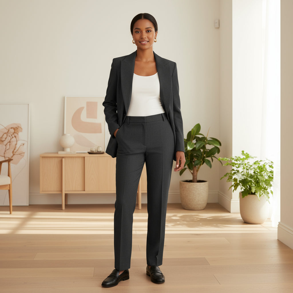 Sena – Women’s Blazer and Trouser Set | Tailored Fit, Elegant Design 2