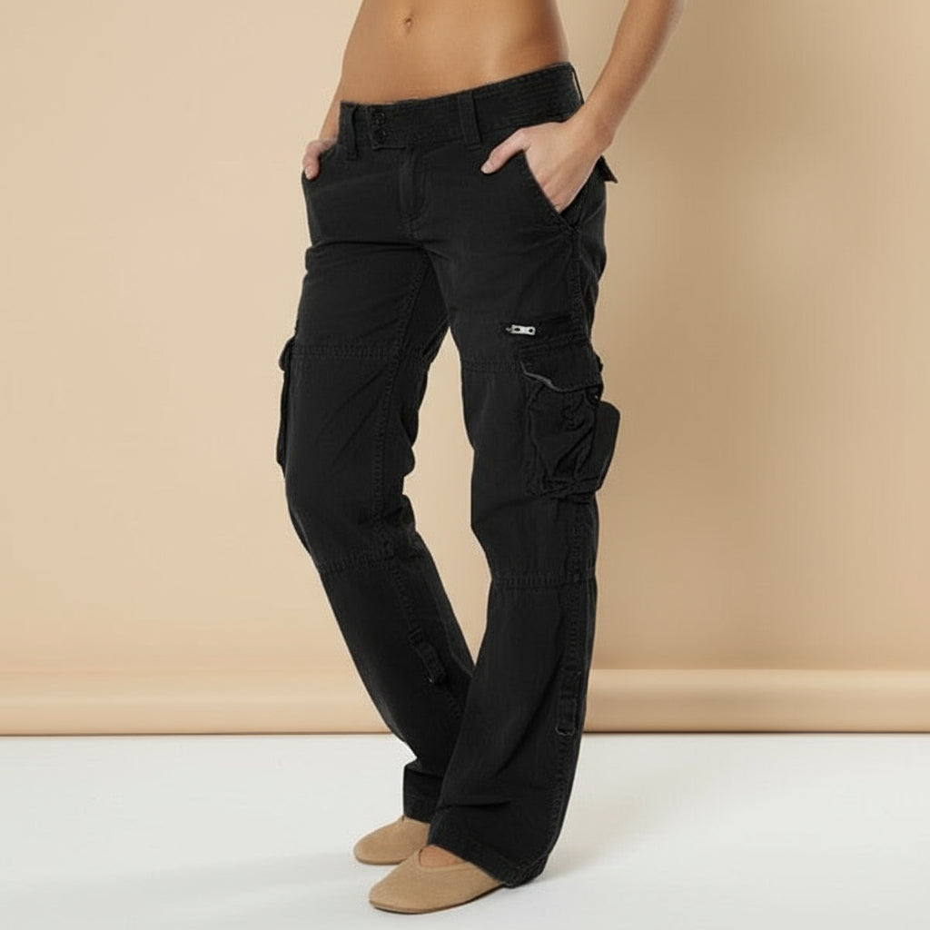 Sena – Women’s Cargo Pants | Loose Fit with Functional Pockets 0