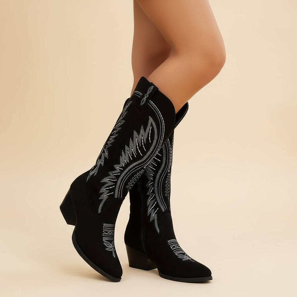 Sena – Women’s Cowgirl Boots | Thick Heel, Modern Design, Comfortable Fit 5