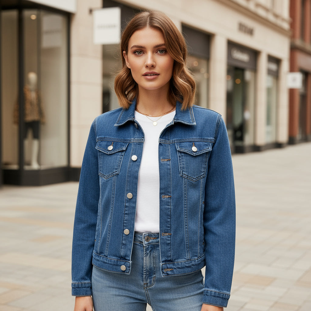 Sena – Women’s Denim Jacket | Timeless Style, Comfortable Fit 1