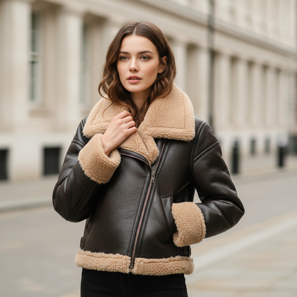 Sena – Women’s Short Jacket | Double-Sided, Warm Padded 0