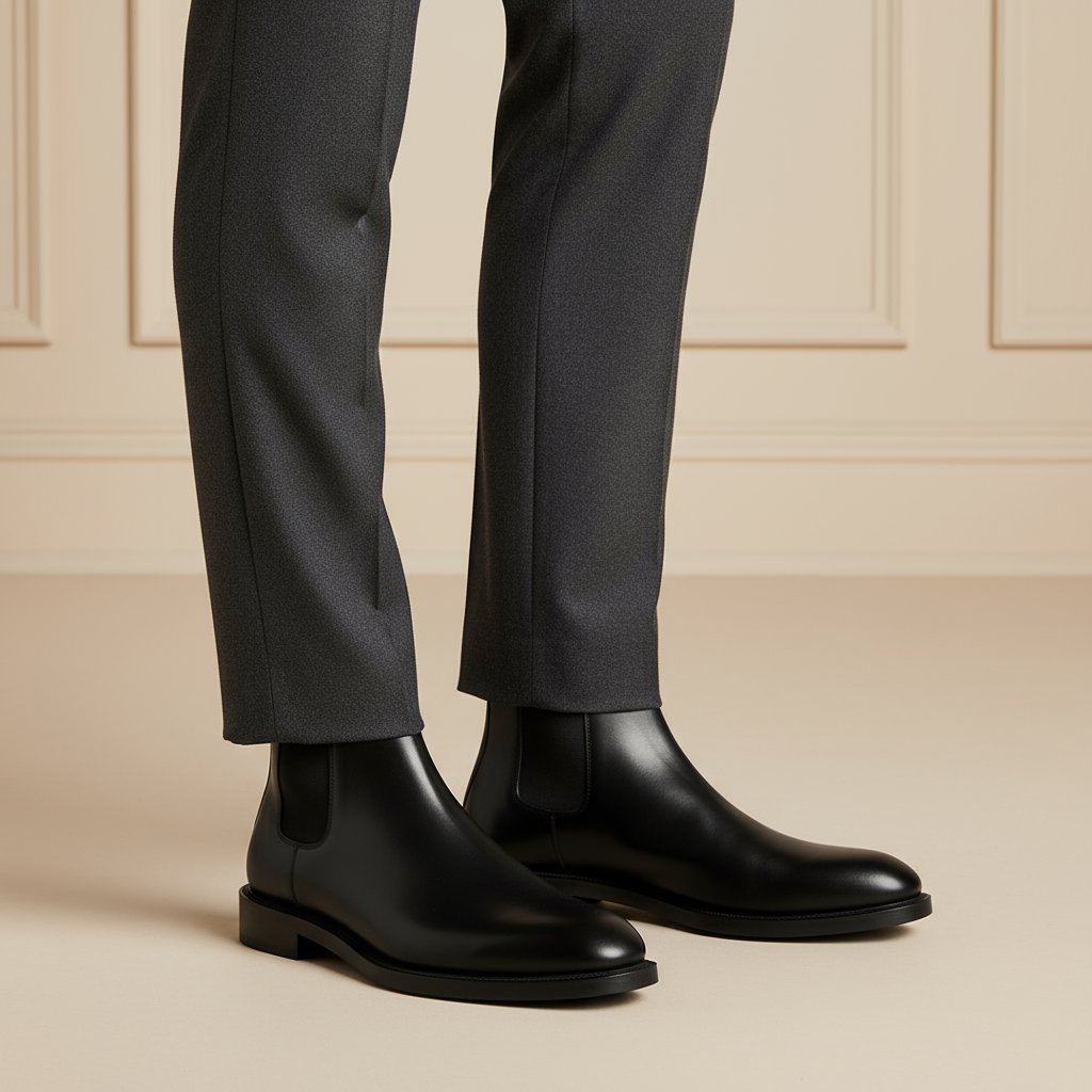 Sena – Men’s Chelsea Boots | Premium Suede, Slip-On Design, Versatile Style 7