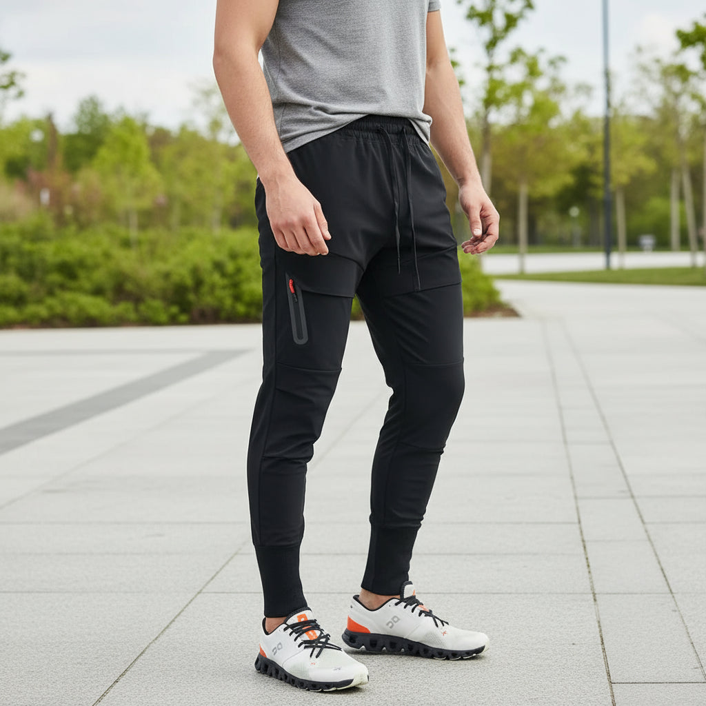 Sena – Men’s Jogger Pants | Slim Fit Cotton Blend, Adjustable Waistband 10